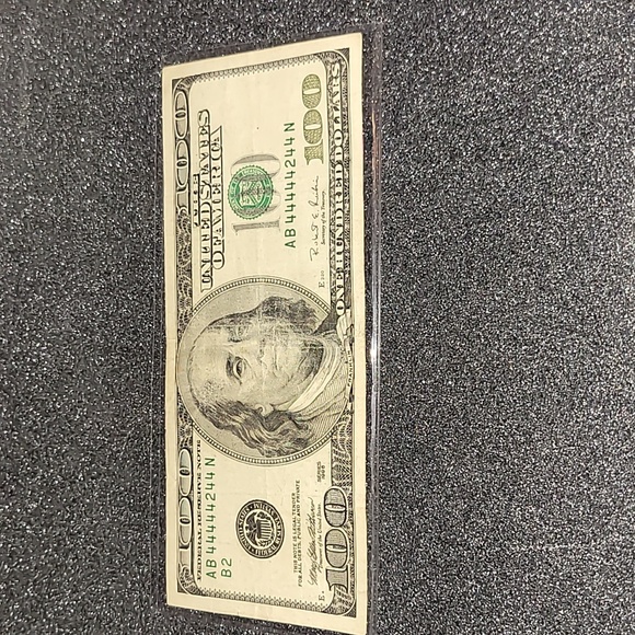 Cool Numbers Rating of 99.46. EXTREMELY RARE. Serial Number 44444244. - Picture 4 of 11